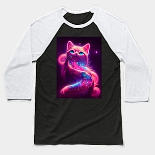 Space Cat Nyabula - Delilah Baseball T-Shirt